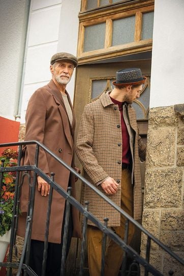 Herren-Flatcap und Herren-Pork-Pie-Hut Herren-Flatcap und Herren-Pork-Pie-Hut