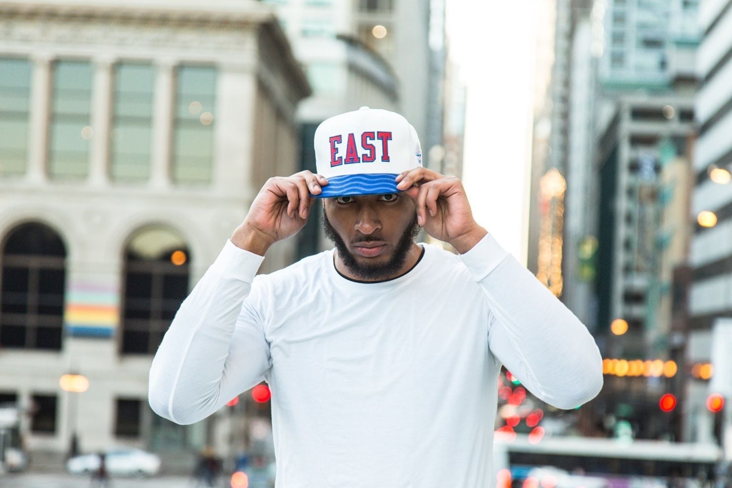 kappe mit geradem schirm