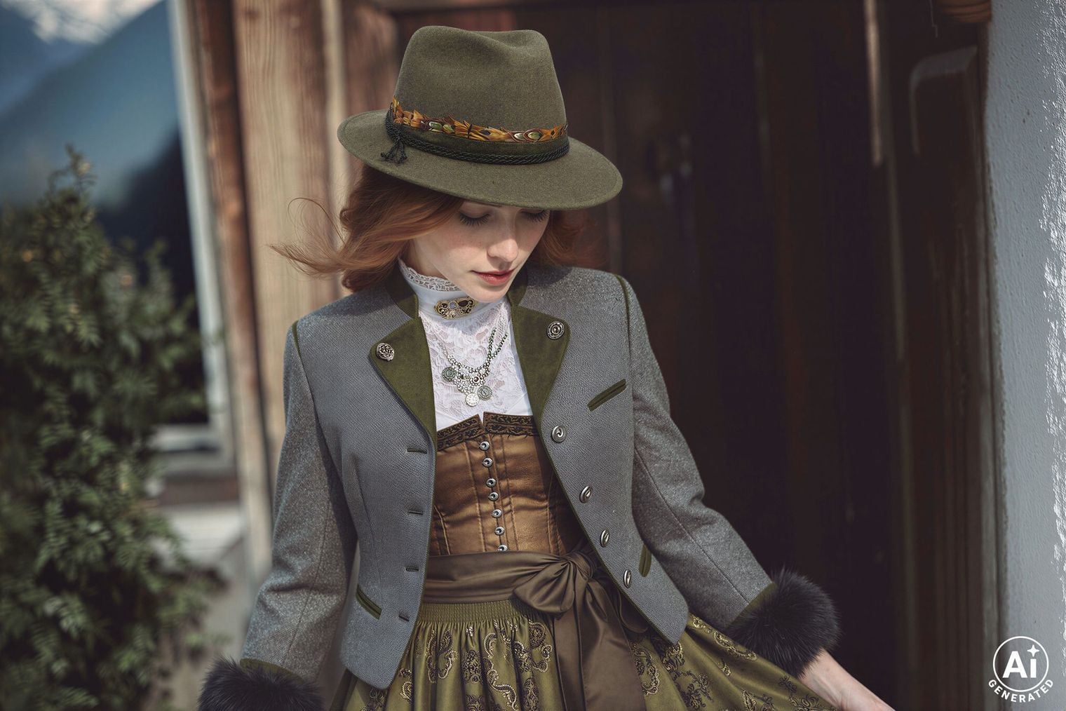 Trachtenhut zum Dirndl Trachtenhut zum Dirndl