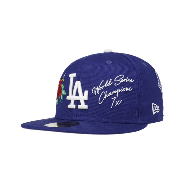 Casquette New Era 59FIFTY – Los Angeles Dodgers – Taille 7 5/8 – Blanche – MLB