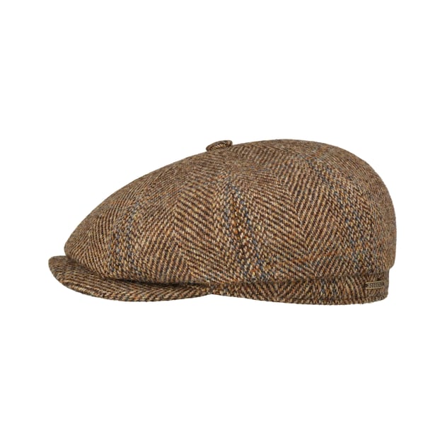 Hatteras Caverton Tweed Flatcap by Stetson