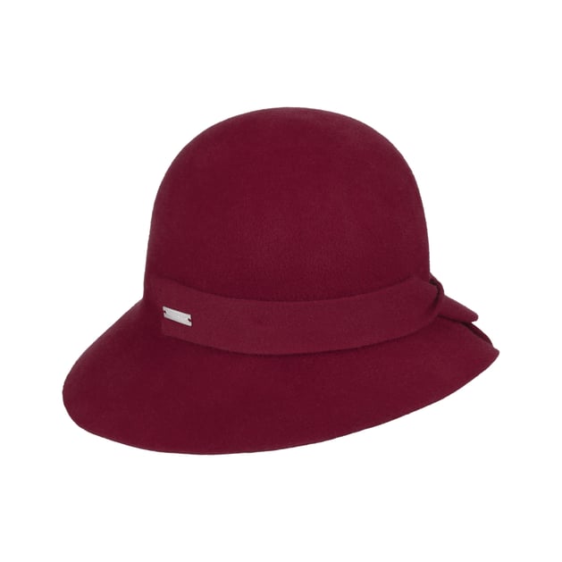 Lindana Velours Cloche Wollhut by Seeberger